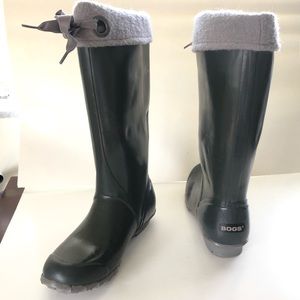 Women’s Bogs Alex Solids Rain Boots Gray Size 9
